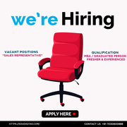 We are hiring Sales Representative to work from your preferred city